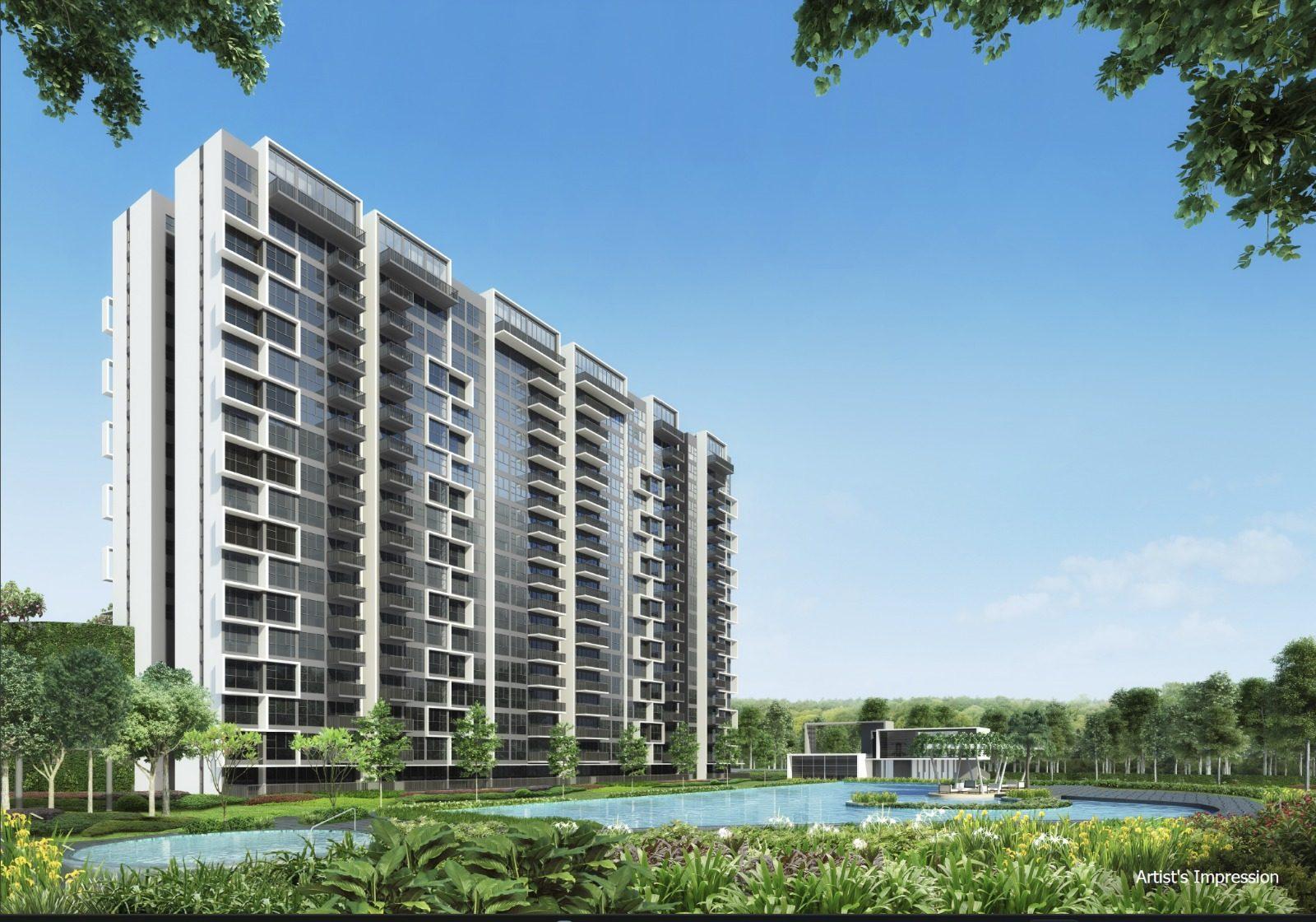 Blossom Residences EC at Dairy Farm by CDL artist impression