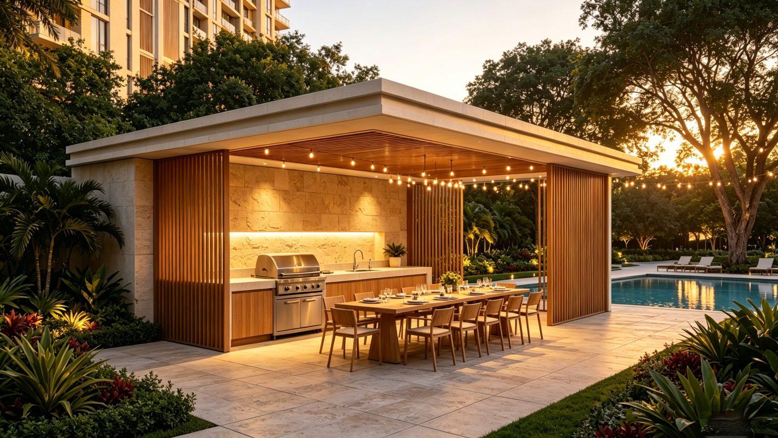 Solano Grand BBQ pavilion outdoor dining
